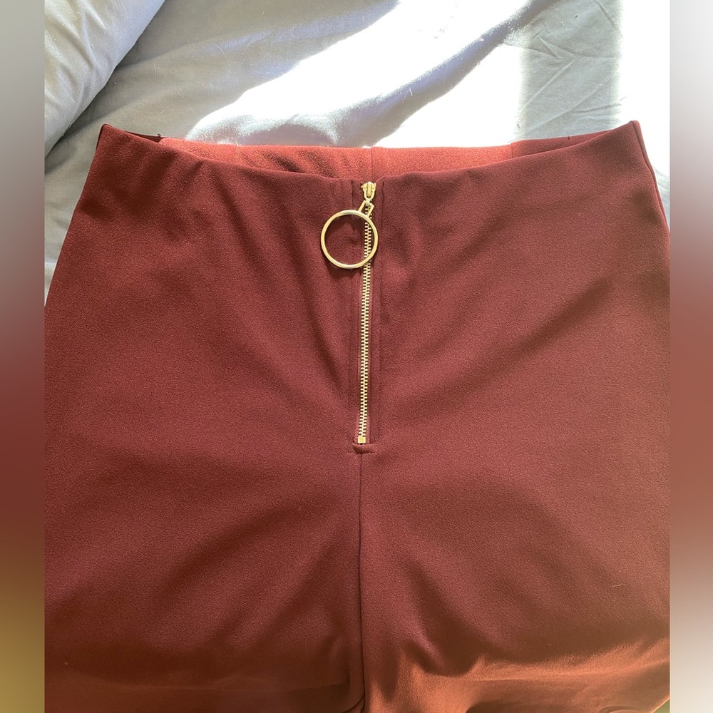Forever 21 Burgundy business casual slacks